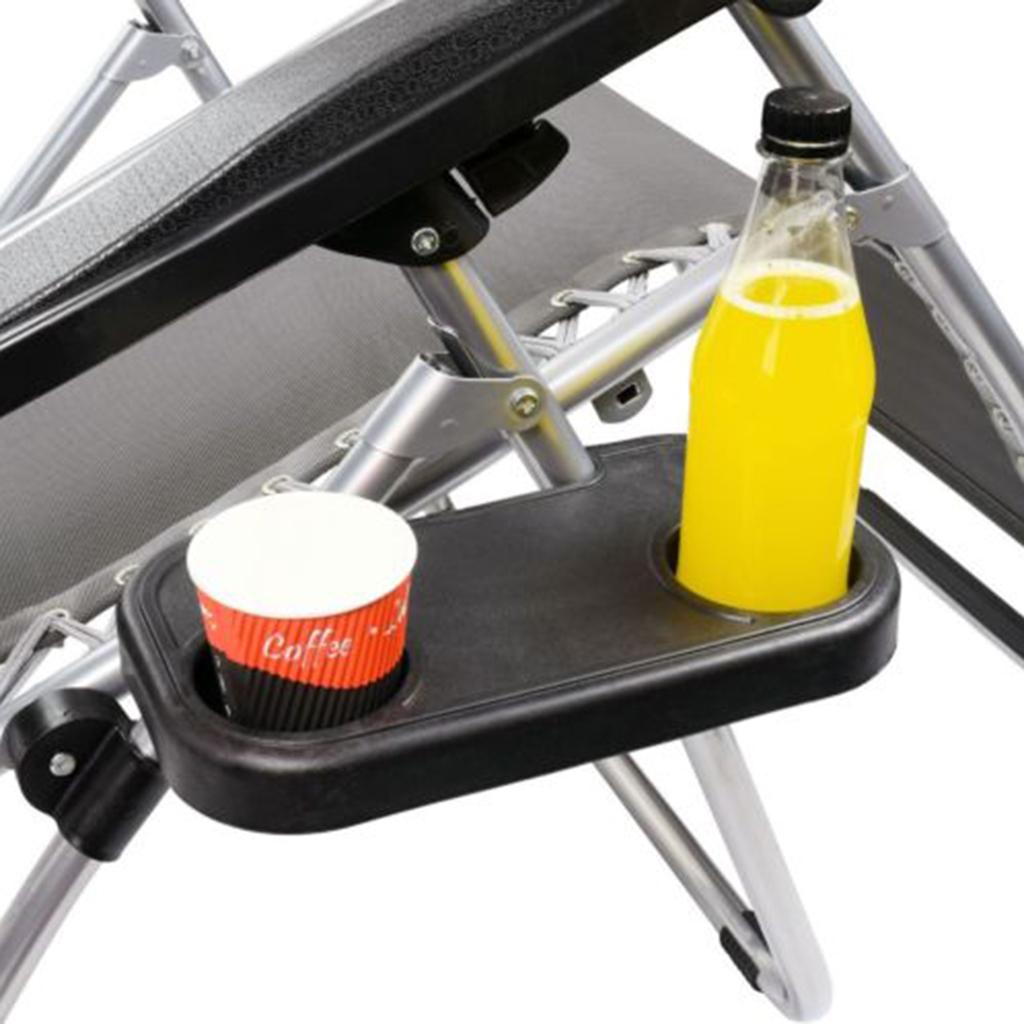 Fishing Kit Compact - Tavolino reclinabile Portabicchieri Vassoio per snack