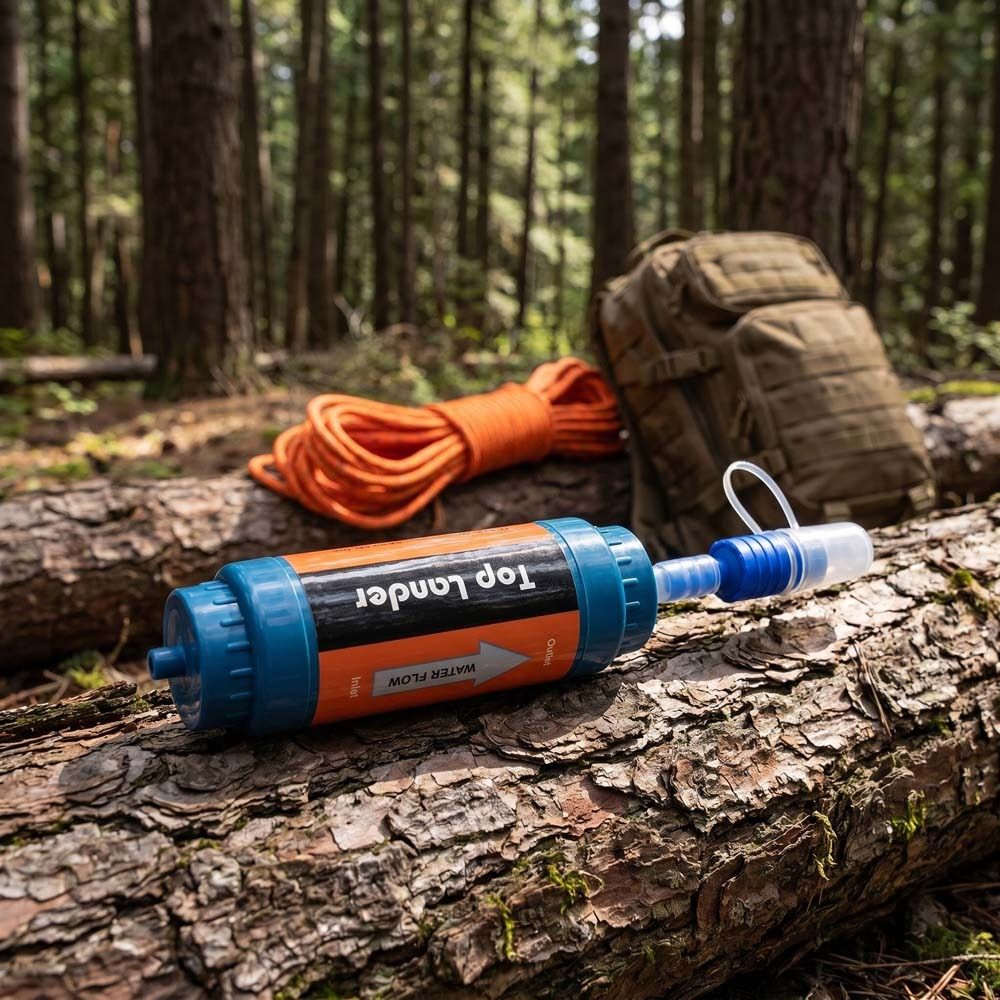 Mini Filtro Acqua Portatile a  - Water Purification Straw recensione e prezzo